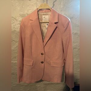 Mango Soft Pink Women's Blazer